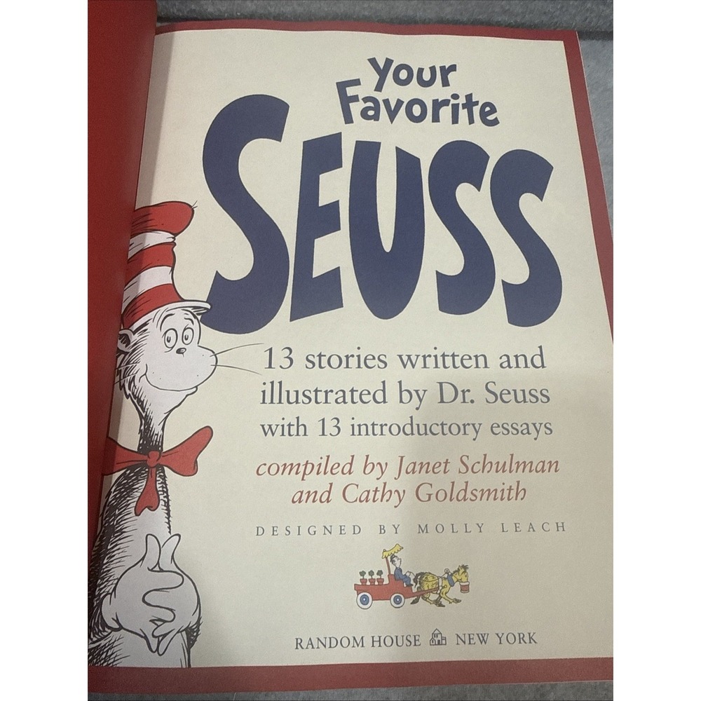 Your Favorite Dr Seuss 13 Stories Including 3 No Longer in Print 1st Edition - Picture 6 of 17